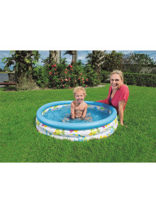 Bestway Ocean Life Inflatable Paddling Pool For Kid's - 40 X 10 Inches