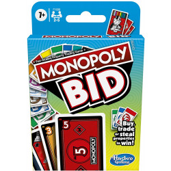 Monopoly Bid Card Game