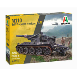 Italeri 1/35 6574 M110 Self Propelled Howitzer