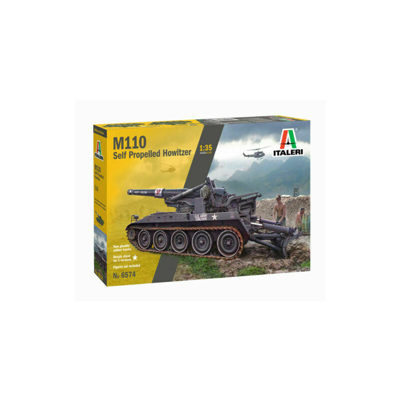 Italeri 1/35 6574 M110 Self Propelled Howitzer