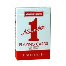 Waddingtons No1 Classic Playing Cards Red