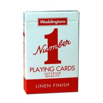Waddingtons No1 Classic Playing Cards Red