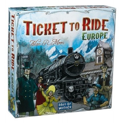 Ticket To Ride Europe Board Game