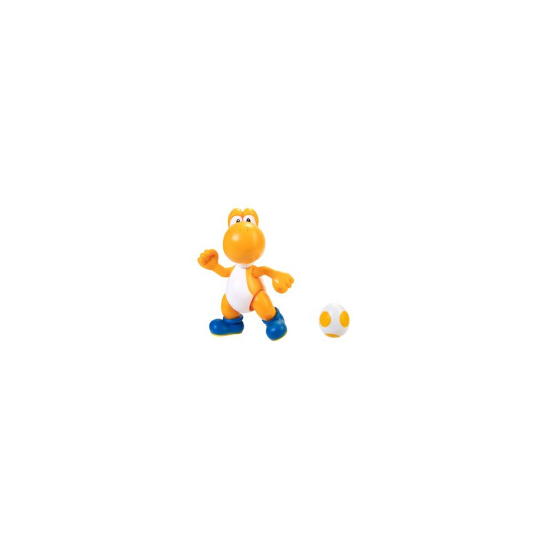 Nintendo Super Mario Orange Yoshi With Egg 10cm Action Figure