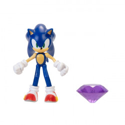 Sonic The Hedgehog 10cm Sonic Figure With Purple Crystal