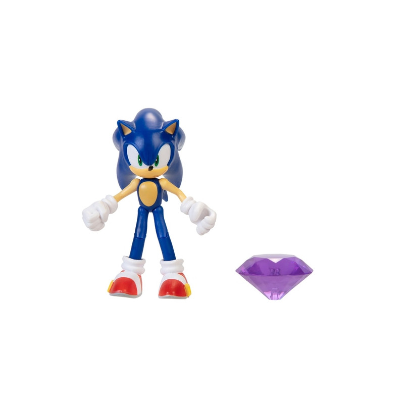 Sonic The Hedgehog 10cm Sonic Figure With Purple Crystal