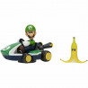 Mario Kart - Spin Out Luigi Kart With Banana