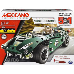 Meccano 5 In 1 Roadster Pull Back Car