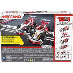 Meccano 10-In-1 Racing Vehicles