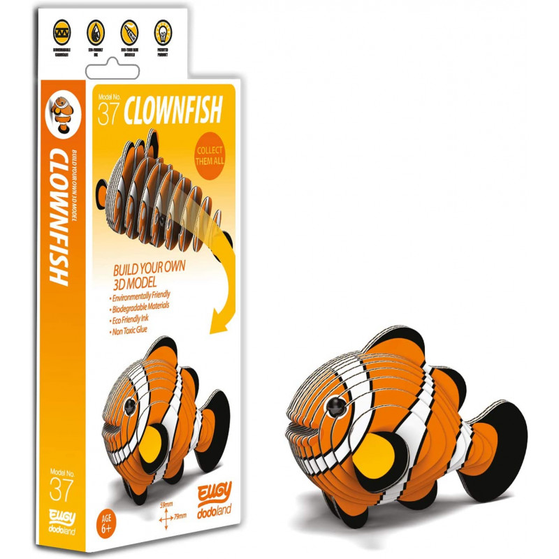 Eugy Build Your Own 3d Models Clownfish