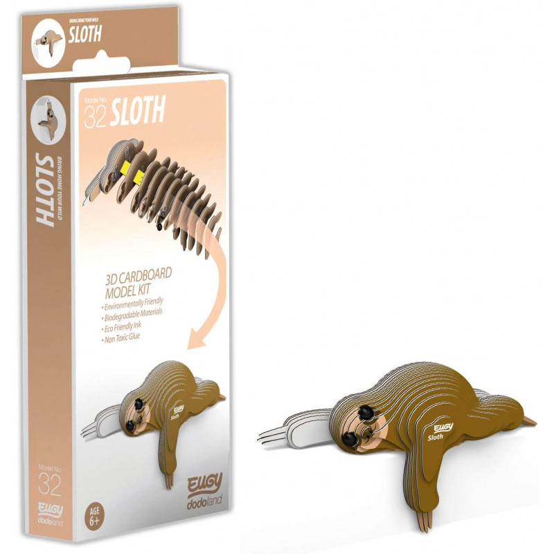 Eugy Build Your Own 3d Models Sloth