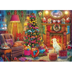 Gibsons Festive Fireside 1000 Piece Jigsaw Puzzle