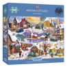 Gibsons Winter Cottages 1000 Piece Jigsaw Puzzle