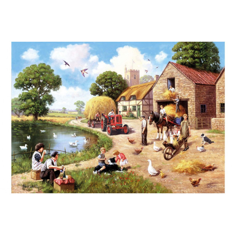 Harvest Time 1000 Pcs Jigsaw Puzzle