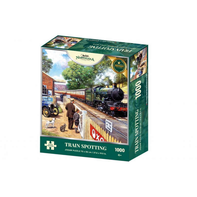 Train Spotting 1000 Pcs Jigsaw Puzzle