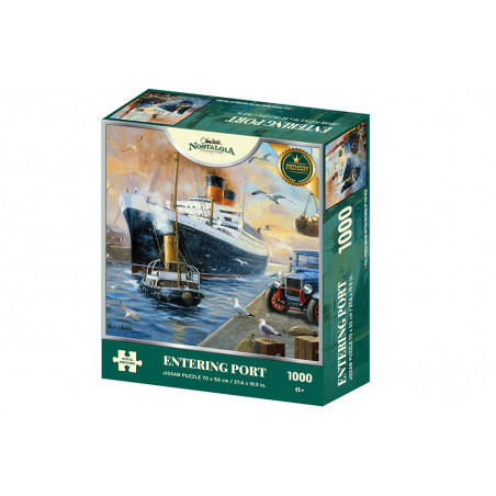 Entering Port 1000 Pcs Jigsaw Puzzle