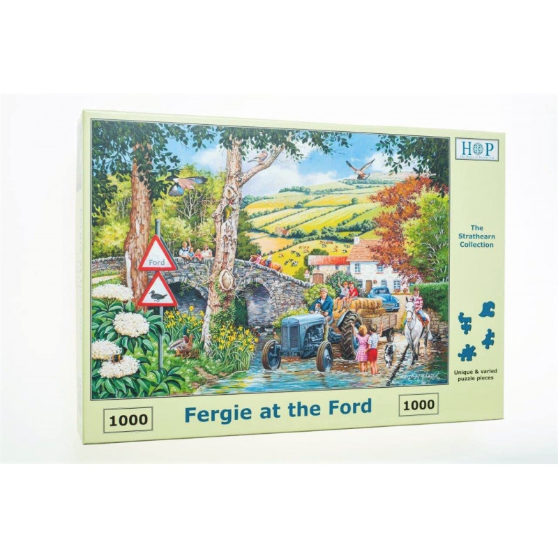 The House Of Puzzles - 1000 Piece Jigsaw Puzzle – Fergie At The Ford
