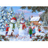 The House Of Puzzles - 1000 Piece Jigsaw Puzzle – Glow In The Snow