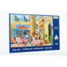 The House Of Puzzles - Big 500 Piece Jigsaw Puzzle – Coffee & Croissants