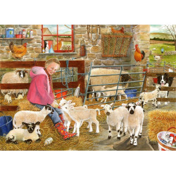 The House Of Puzzles - Big 500 Piece Jigsaw Puzzle – Mary's Little Lambs