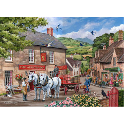 The House Of Puzzles - Big 500 Piece Jigsaw Puzzle – Pulling Their Weight