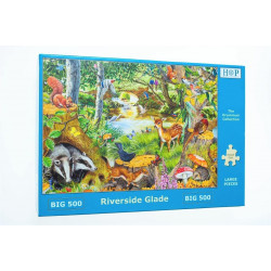 The House Of Puzzles - Big 500 Piece Jigsaw Puzzle – Riverside Glade