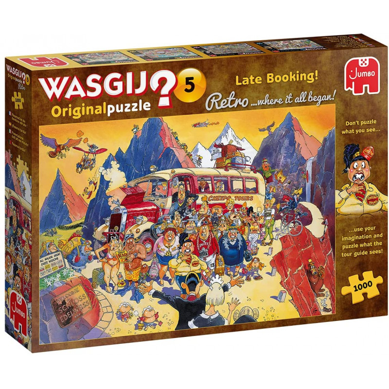 Jumbo Wasgij, Retro Original 5 - Late Booking! Jumbo Wasgij, Retro Original 5 - Late Booking!