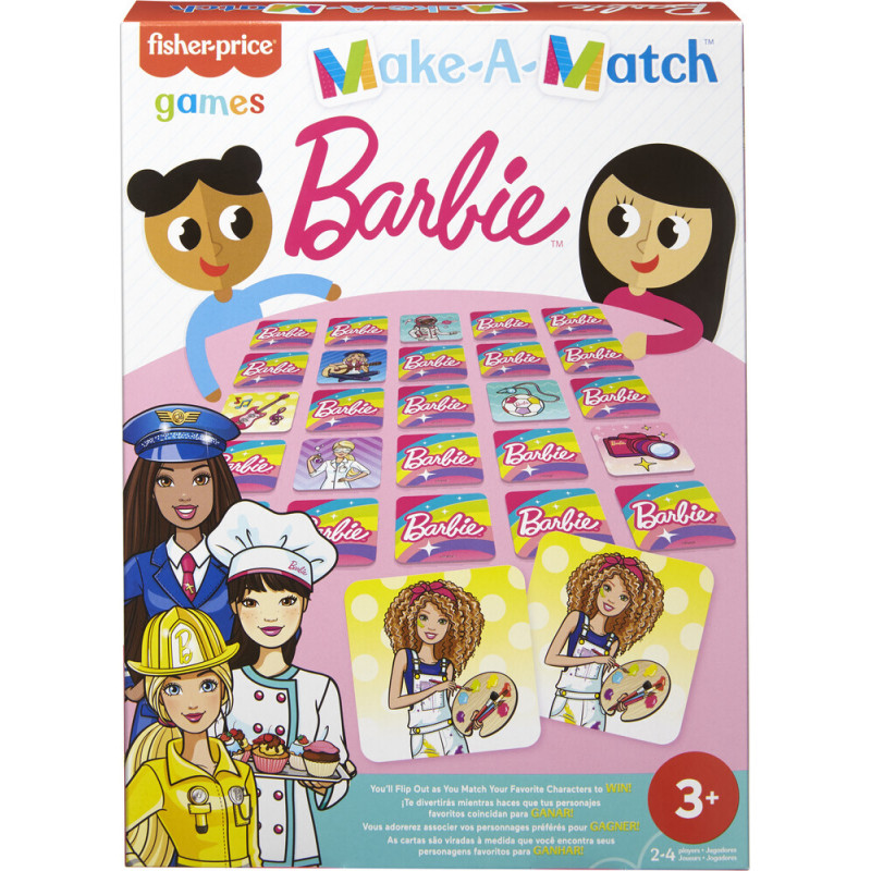 Fisher Price Make-A-Match Barbie Game