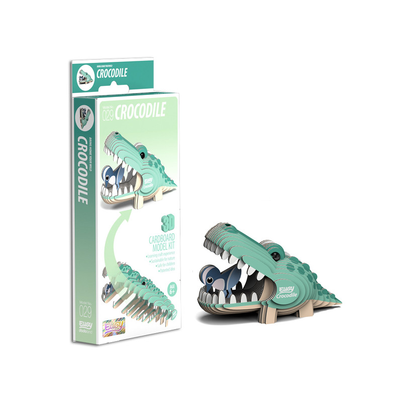 Eugy Build Your Own 3d Models Crocodile