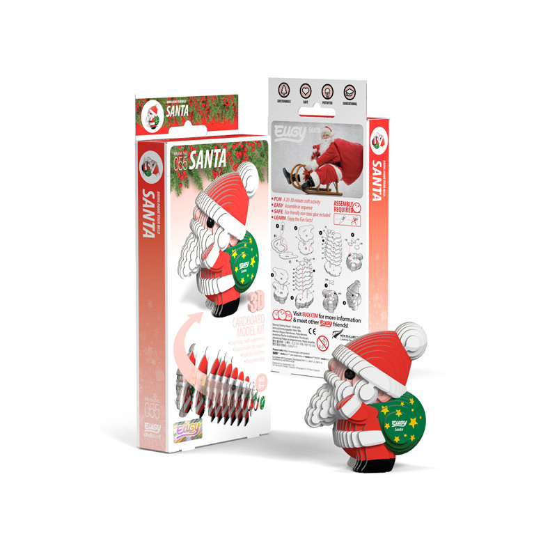 Eugy Build Your Own 3d Models Santa