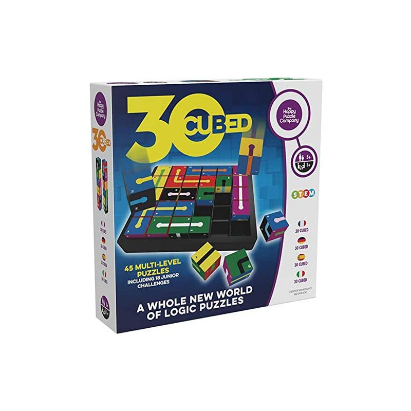 Happy Puzzle 30 Cubed Happy Puzzle 30 Cubed