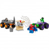 Lego Spidey Hulk Vs. Rhino Truck Showdown 10782