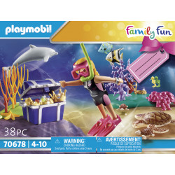 Playmobil Treasure Diver Gift Set. 70678