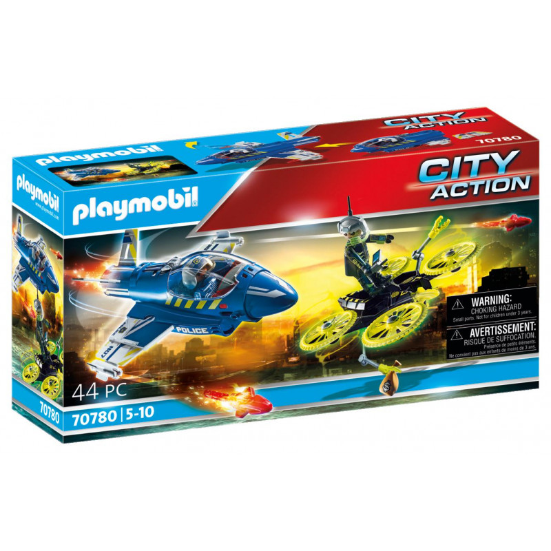 Playmobil Police Jet With Drone. 70780