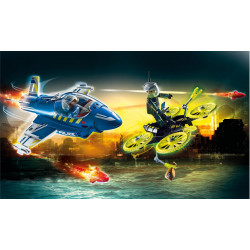 Playmobil Police Jet With Drone. 70780