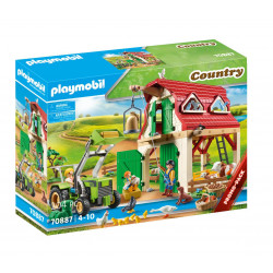 Playmobil Farm With Small Animals 70887