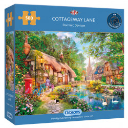 Gibsons Cottageway Lane 500 Pcs Jigsaw Puzzle