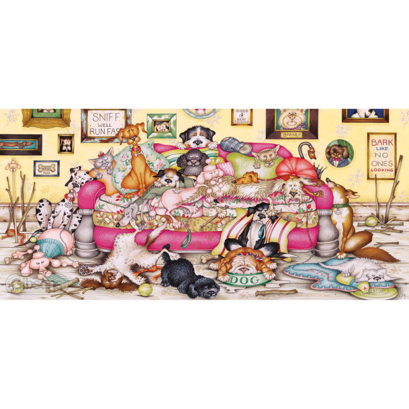 Gibsons After Walkies 636 Piece Jigsaw Puzzle Gibsons After Walkies 636 Piece Jigsaw Puzzle