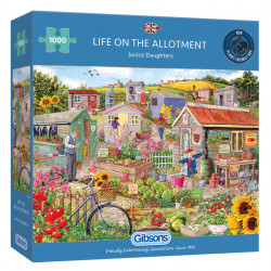 Gibsons Life On The Allotment 1000 Piece Jigsaw Puzzle