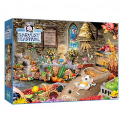 Gibson Harvest Feastival 1000 Piece Jigsaw Puzzle