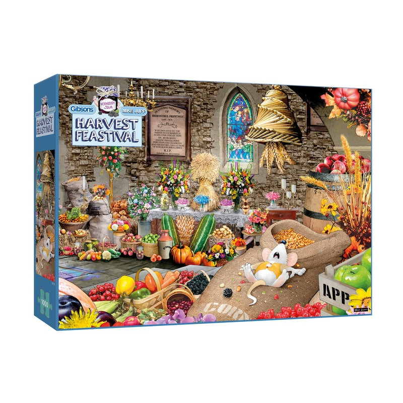 Gibson Harvest Feastival 1000 Piece Jigsaw Puzzle