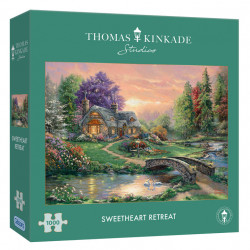 Gibsons Thomas Kinkade Sweetheart Retreat 1000 Piece Jigsaw Puzzle