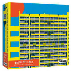Gibsons Brutalist Tower 500 Pcs Jigsaw Puzzle