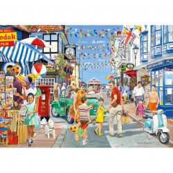 Gibsons Wish You Were Here 4 X 500 Pcs Jigsaw Puzzle