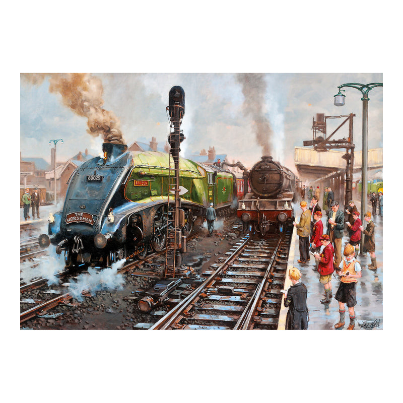 Gibsons Spotters At Doncaster - 100 Xxl Piece Jigsaw Puzzle