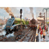 Gibsons Spotters At Doncaster - 100 Xxl Piece Jigsaw Puzzle