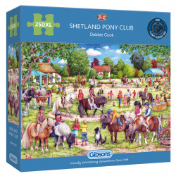 Gibsons Shetland Pony Club 250 Xxl Piece Jigsaw Puzzle