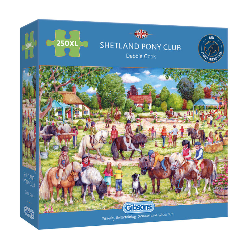 Gibsons Shetland Pony Club 250 Xxl Piece Jigsaw Puzzle