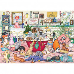 Gibsons Berts Bath Night 500xl Piece Jigsaw Puzzle