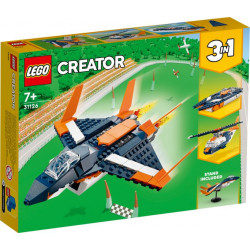 Lego Creator 3 In 1 Supersonic-Jet 31126